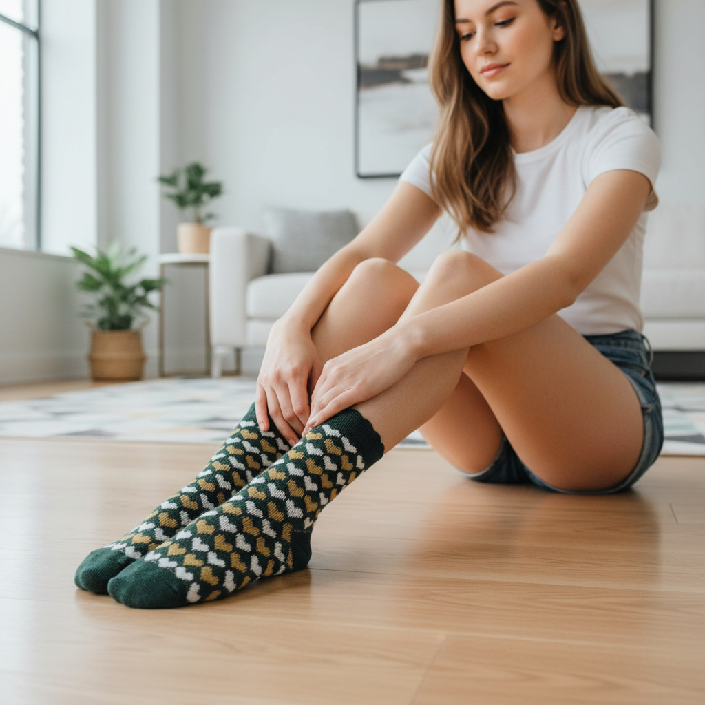 Heart Pattern Socks
