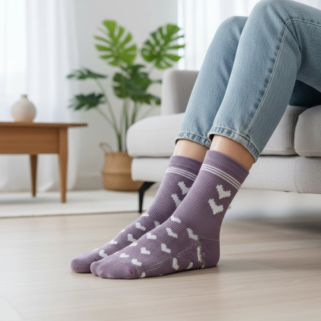Heart Pattern Socks