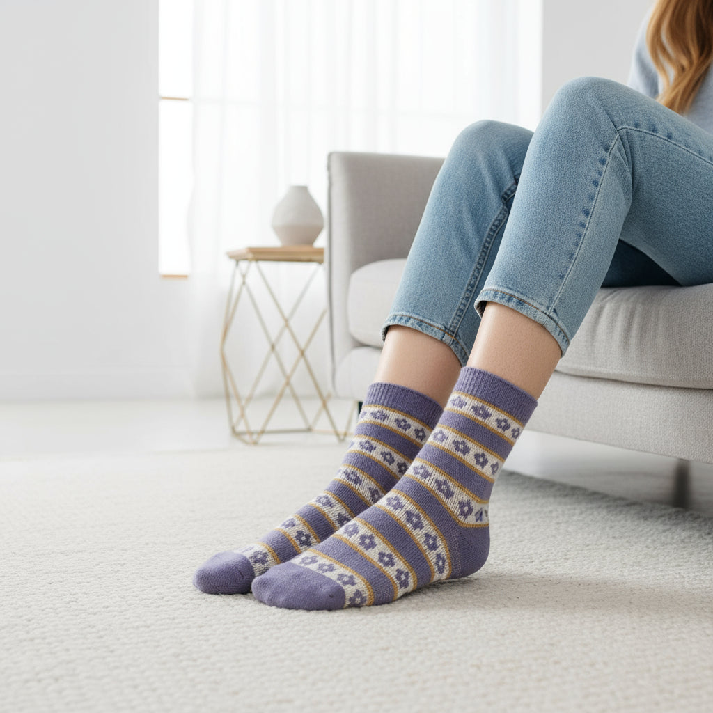 Floral and Pattern Socks