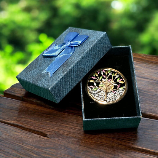 Magnetic Tree of Life  Brooches purple