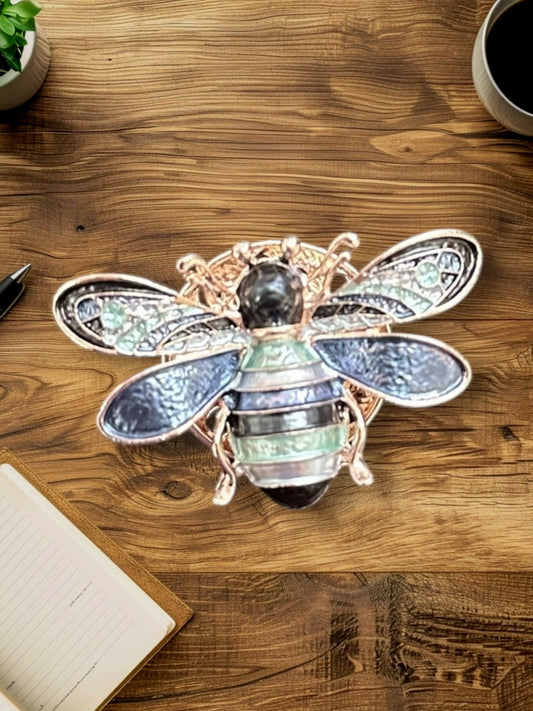 Magnetic Good Fortune Bee  Brooches