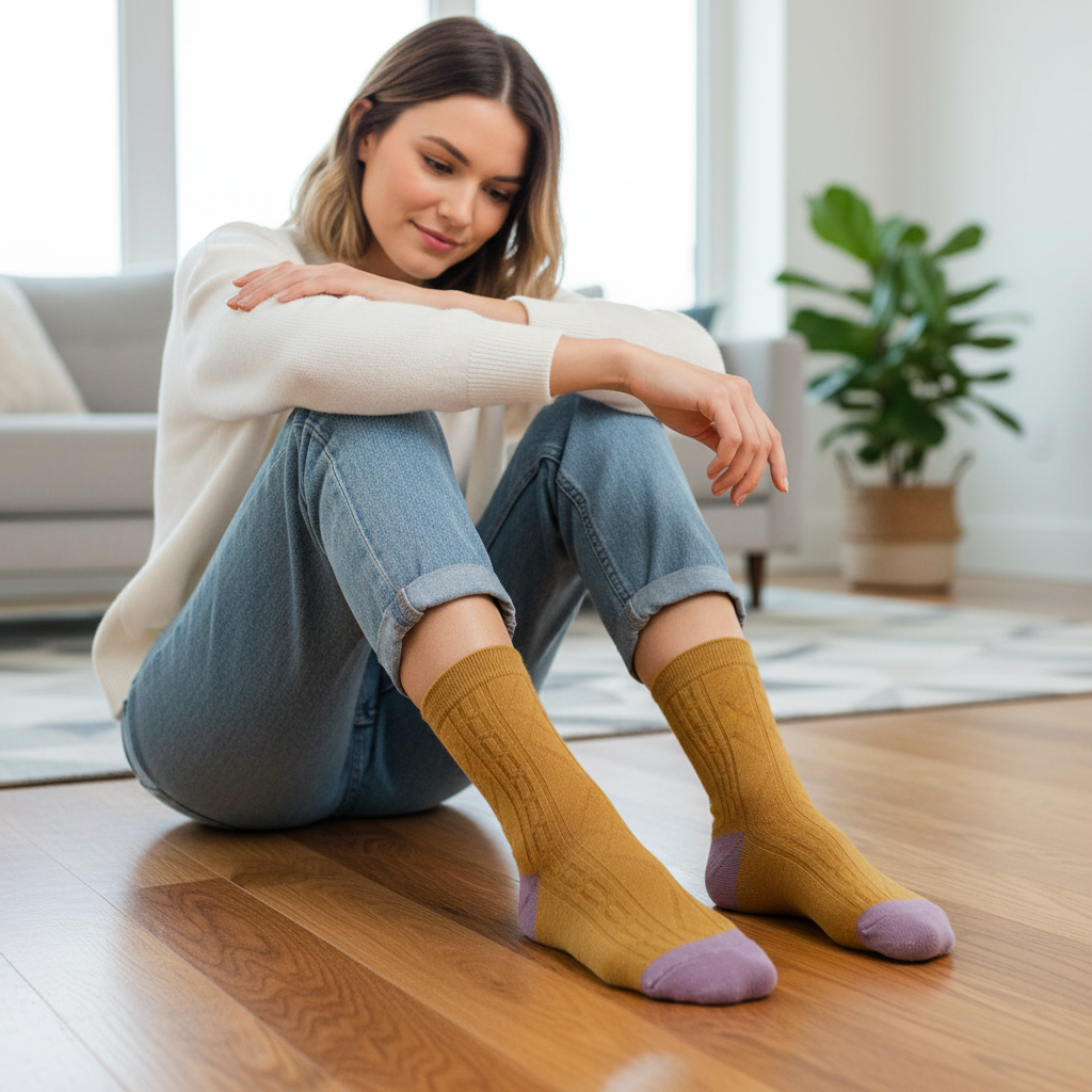 Sand Pattern  Socks