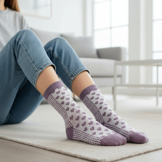 Heart Pattern Socks