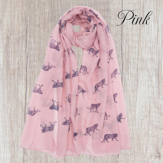 Leopard Print Scarf All Seasons Shawl Wrap Comes with a gift bag