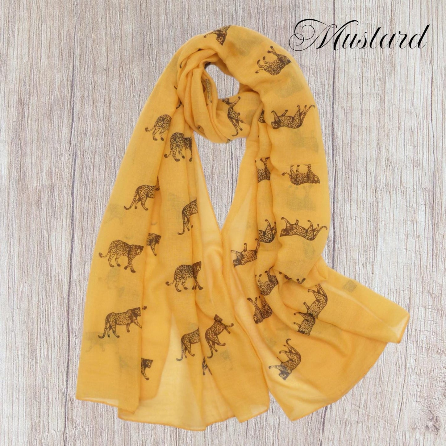Leopard Print Scarf All Seasons Shawl Wrap Comes with a gift bag
