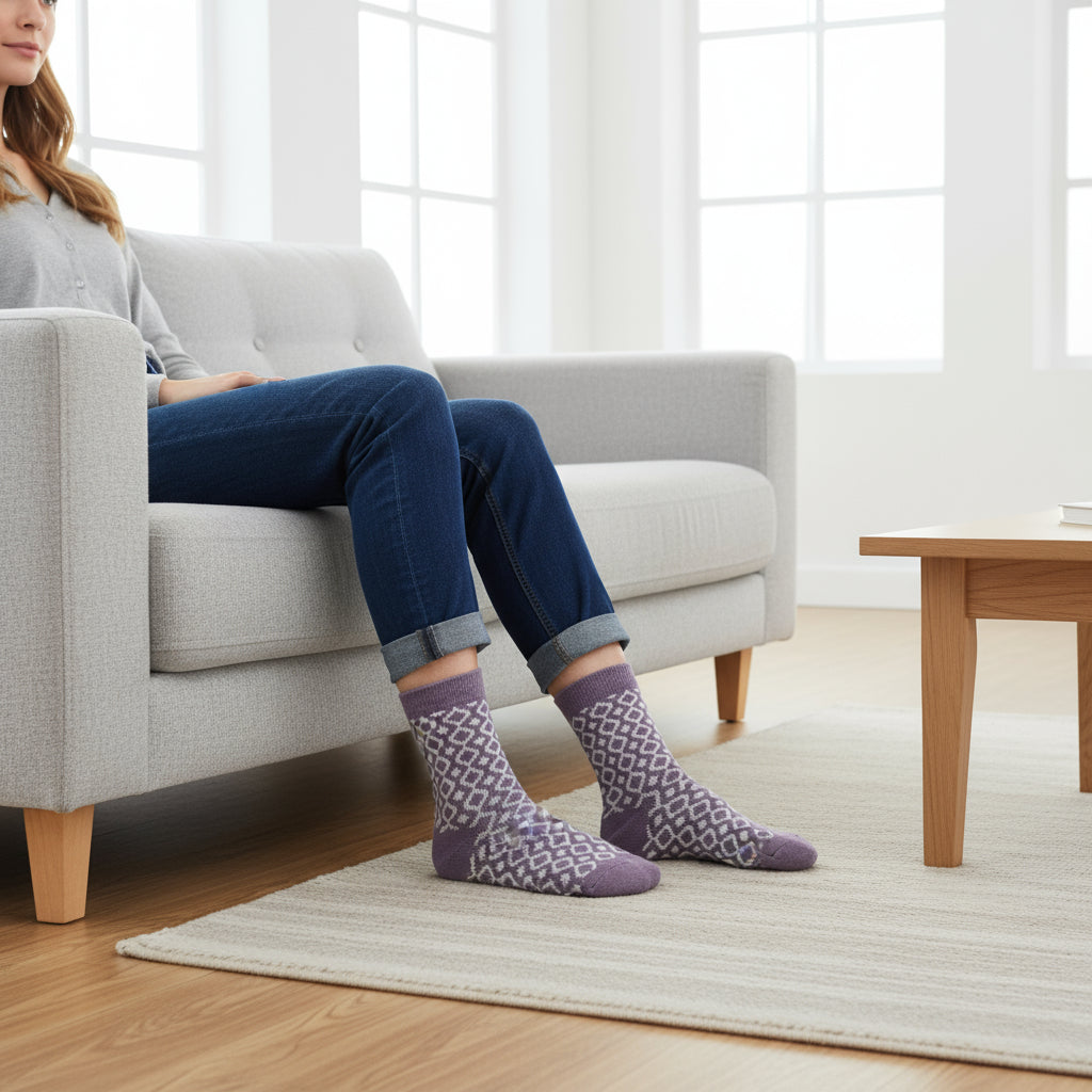 Diamond Pattern  Socks