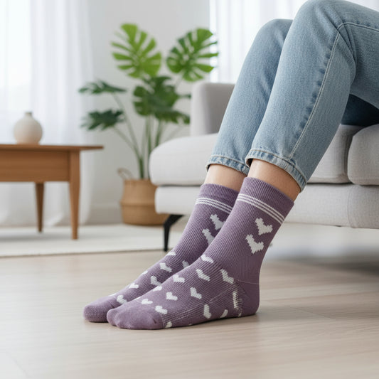 Heart Pattern Socks